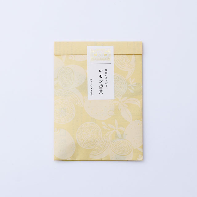 番茶　季節の大袋　味わいさっぱり　レモン番茶　ティーバッグ8包入