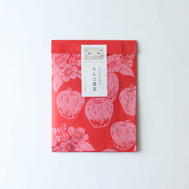 番茶 季節の大袋 おだやかな甘味 りんご番茶 ティーバッグ8包入