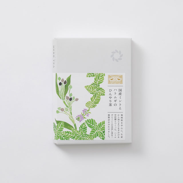 国産ミントとハトムギのひんやり茶（ペパーミント×ハトムギ３包・オレンジミント×ハトムギ３包）