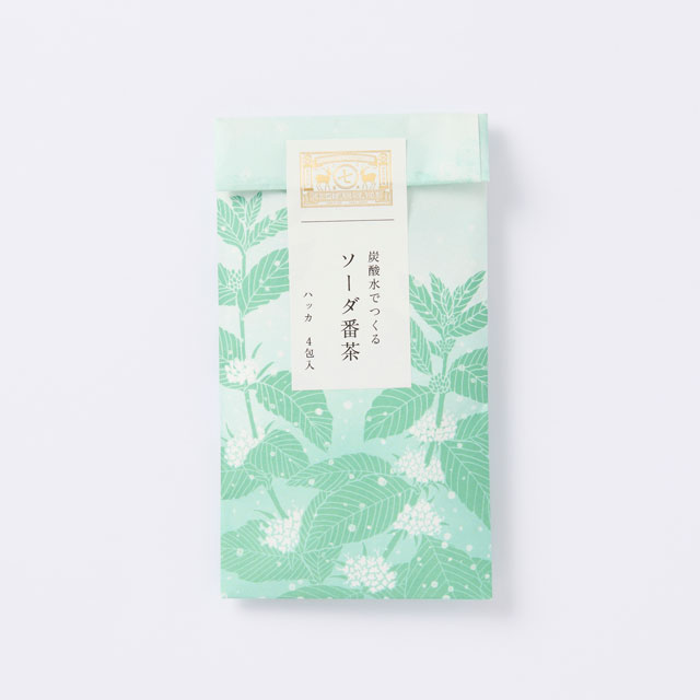 炭酸水でつくるソーダ番茶