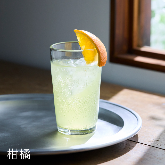 炭酸水でつくるソーダ番茶