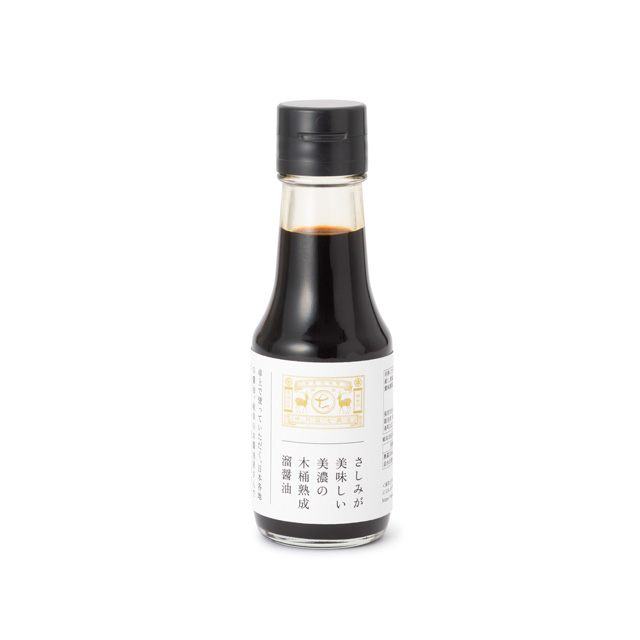 さしみが美味しい美濃の木桶熟成溜醤油 100ml 食品 中川政七商店 公式サイト