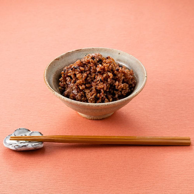 結わえる　寝かせ玄米(R)　黒米ブレンド　160g