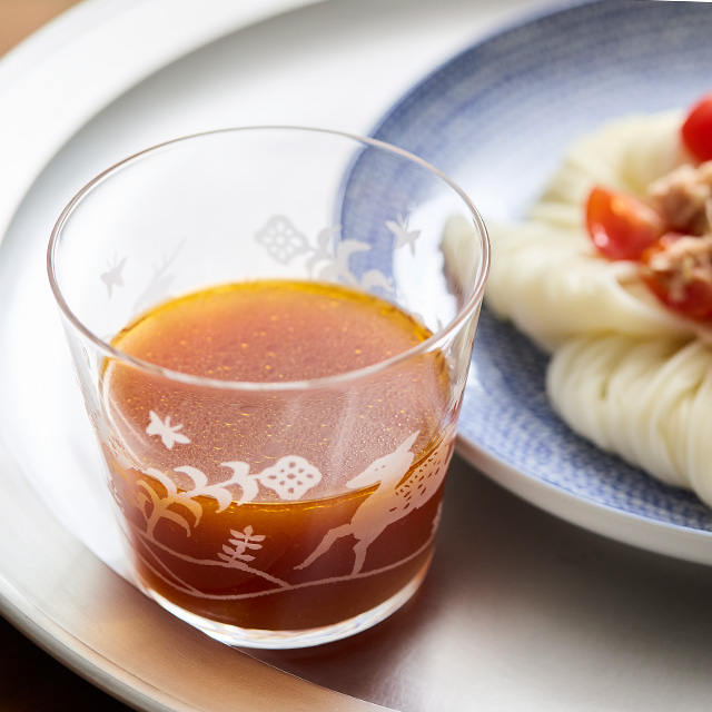 素麺のための夏野菜つゆ