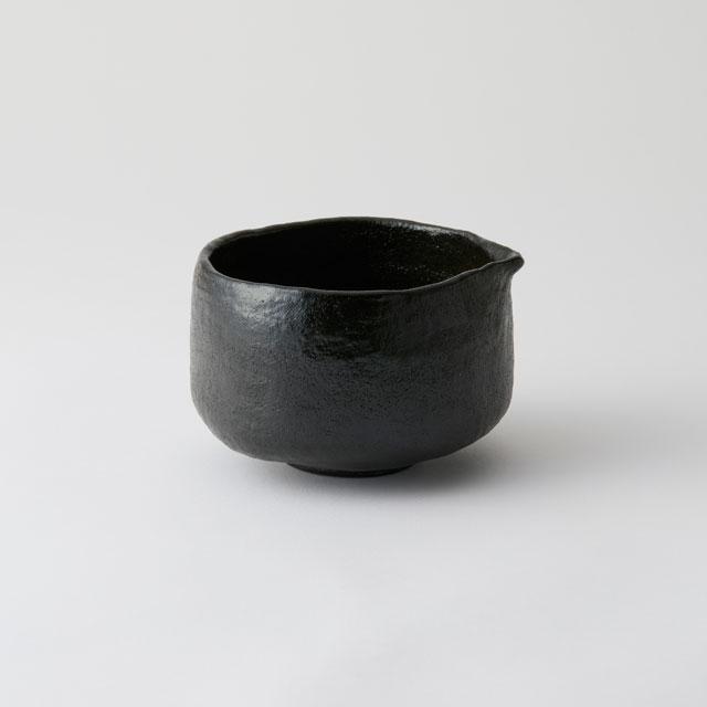 SaDo　黒楽片口碗　KATAKUCHI