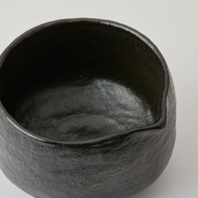 SaDo　黒楽片口碗　KATAKUCHI