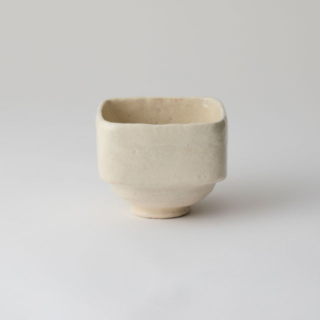 SaDo　白楽茶碗　MUKIGURI