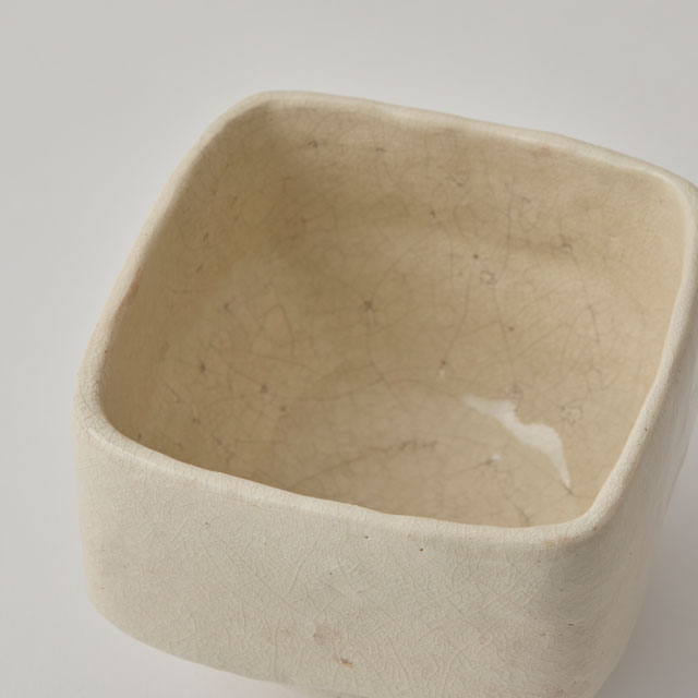 SaDo　白楽茶碗　MUKIGURI