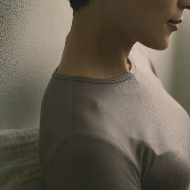 やわらウールインナーの生地見本