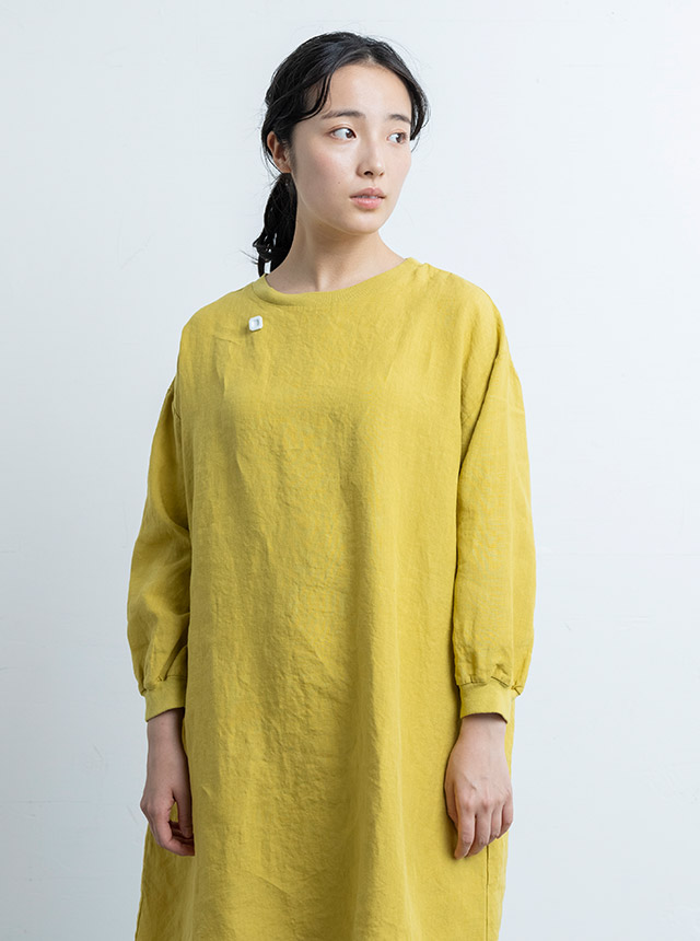 麻布Tシャツ
