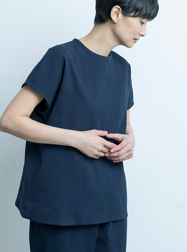 高島ちぢみのフリーTシャツ