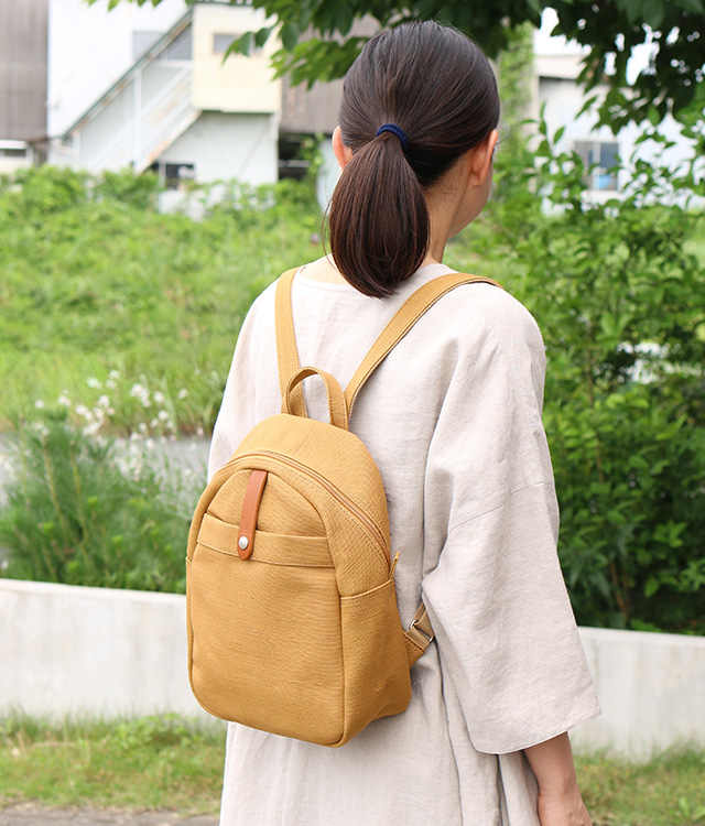 日本製BAG WORKS Co.Ltd中川政七商店キャンバスリュック バッグ 黒