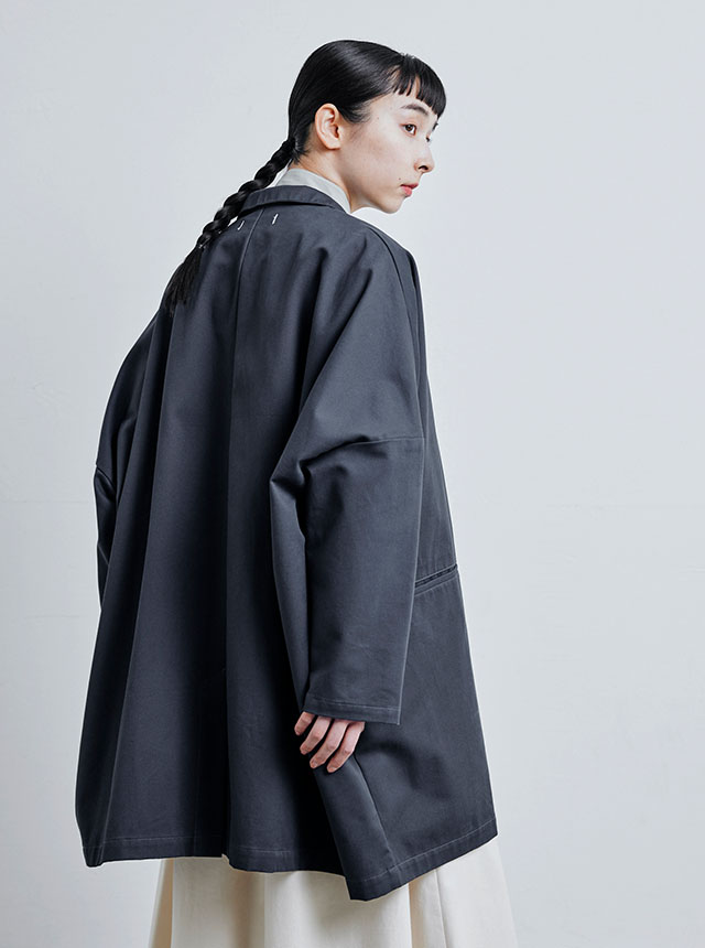 MARKET JACKET グレー