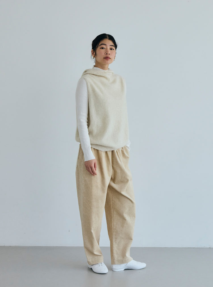 ニットを纏う コーディネートイメージ