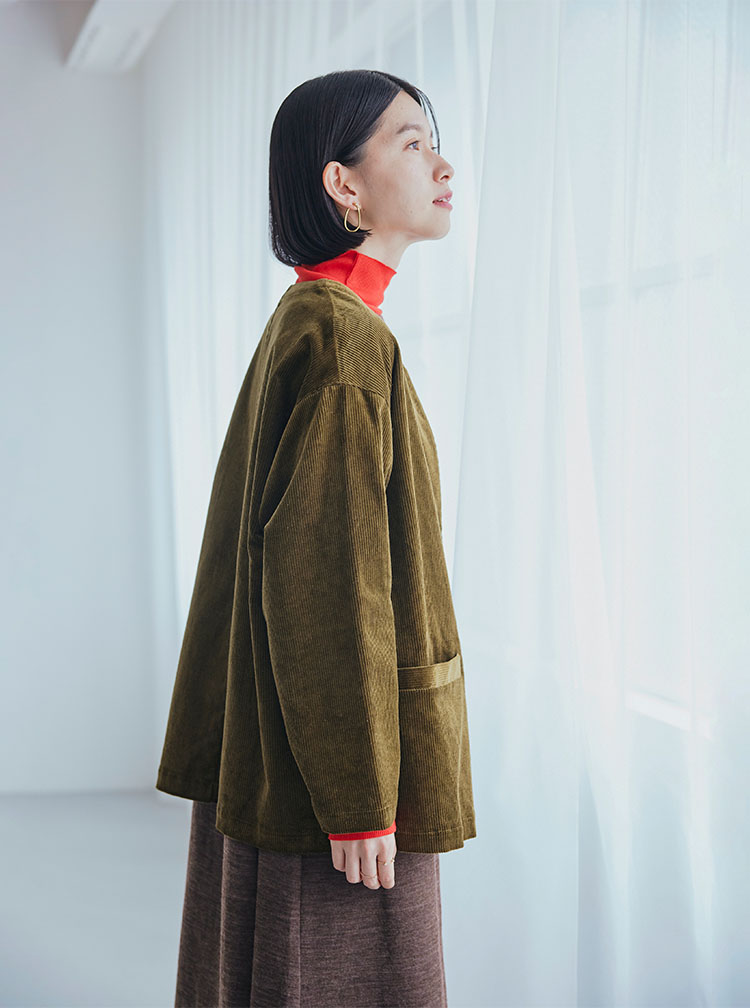 ニットを纏う コーディネートイメージ