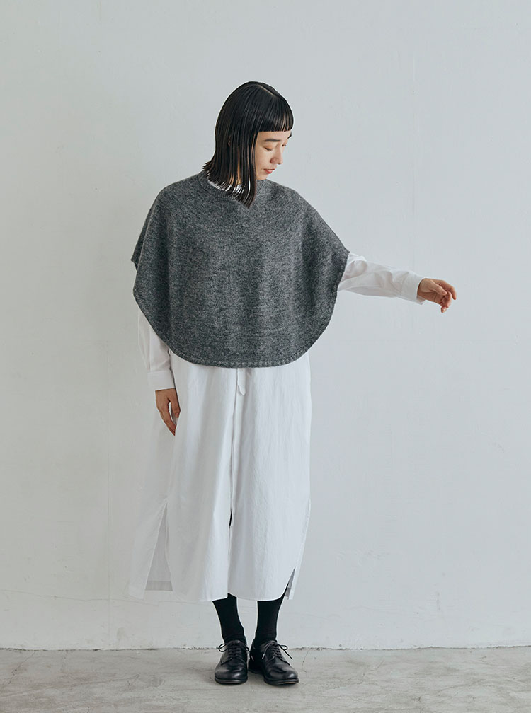 ニットを纏う コーディネートイメージ