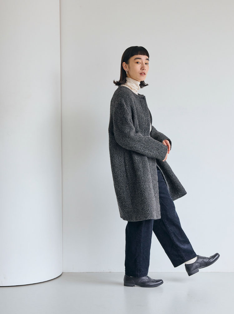 ニットを纏う コーディネートイメージ