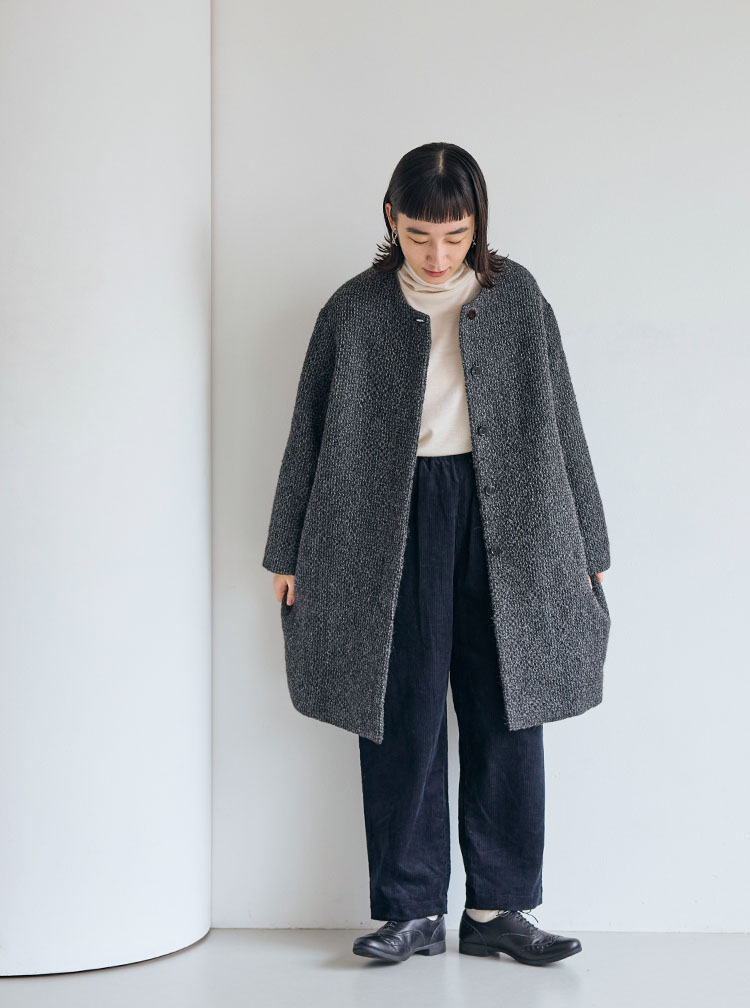 ニットを纏う コーディネートイメージ