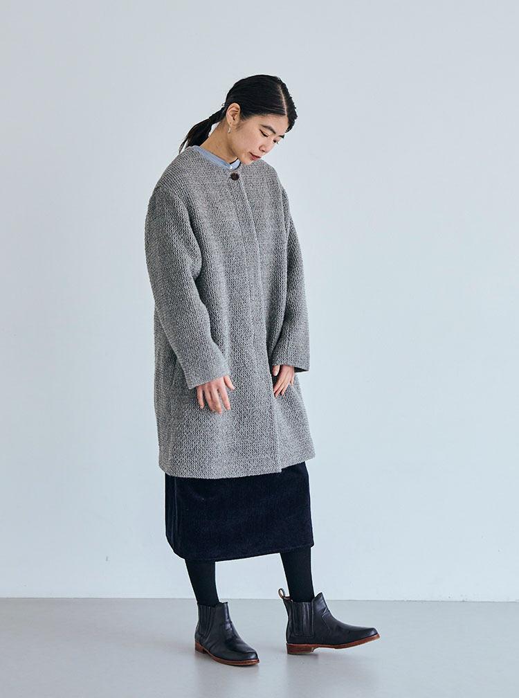 ニットを纏う コーディネートイメージ