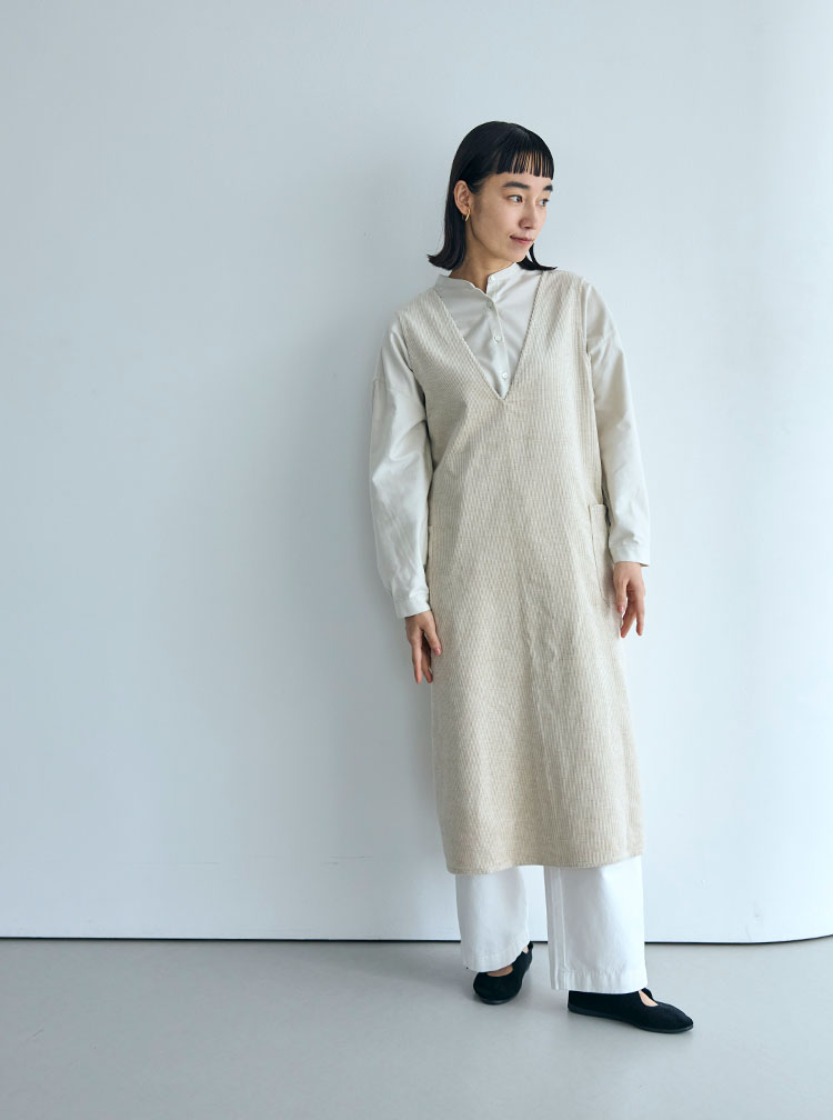 ニットを纏う コーディネートイメージ