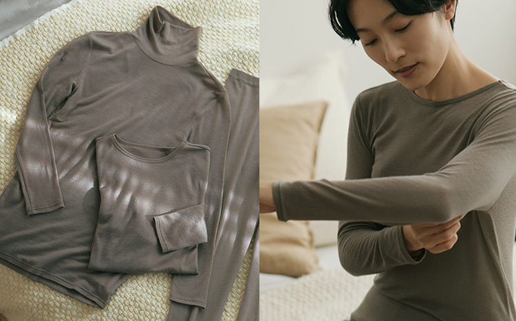 新しいインナーで新年を迎える