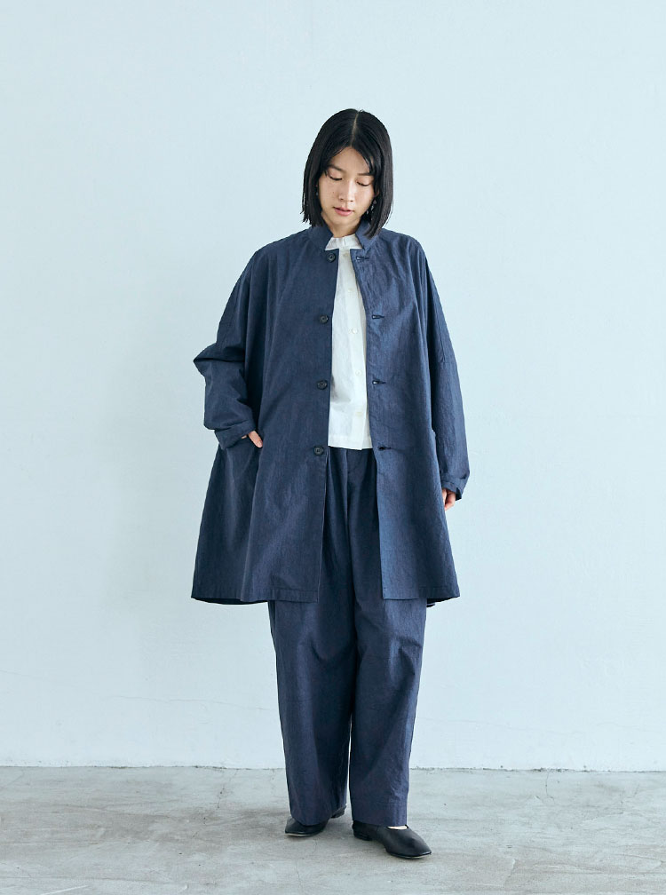 【キキ】 中川政七商店セットアップ　麻 リネン　インディゴ SETTO｜工芸・暮らし・贈りもの｜中川政七商店オンライン