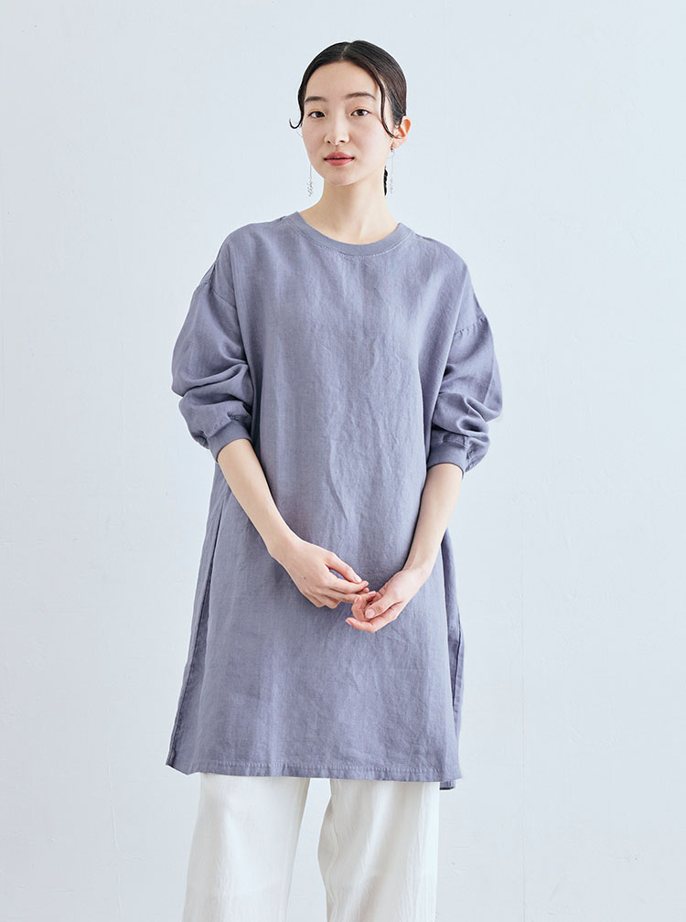 麻布Tシャツ コーディネートイメージ