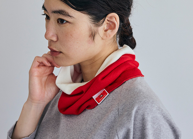 刺繍あずま袋 / 赤箱ビューティークリーム