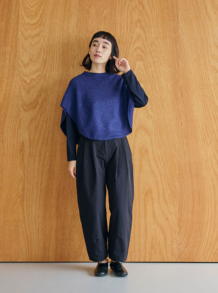 ニットを纏う コーディネートイメージ