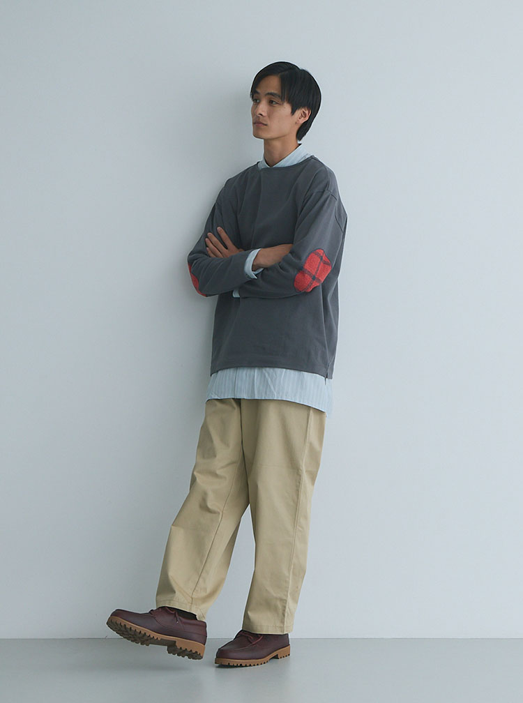ネップ糸綾織 コーディネートイメージ