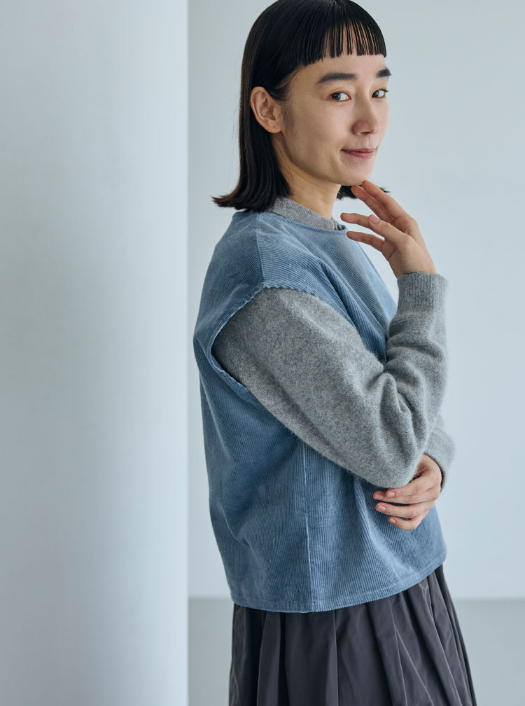 ★中川政七商店★綿麻コール天ベスト 綿麻のコール天 プルオーバーベスト｜衣料品｜中川政七商店 公式