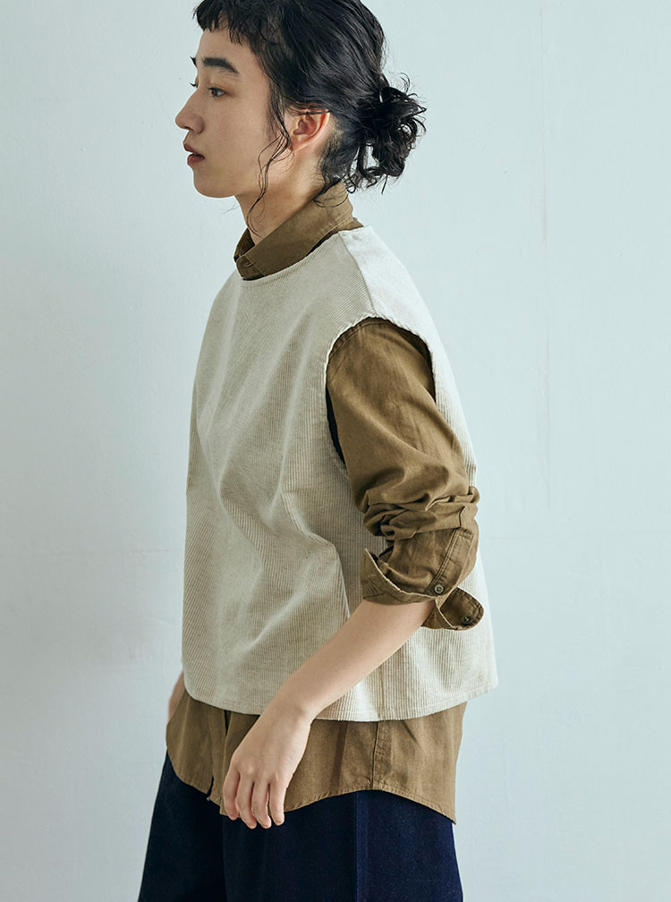 重ねて心地よく コーディネートイメージ