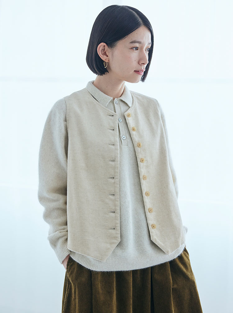 重ねて心地よく コーディネートイメージ