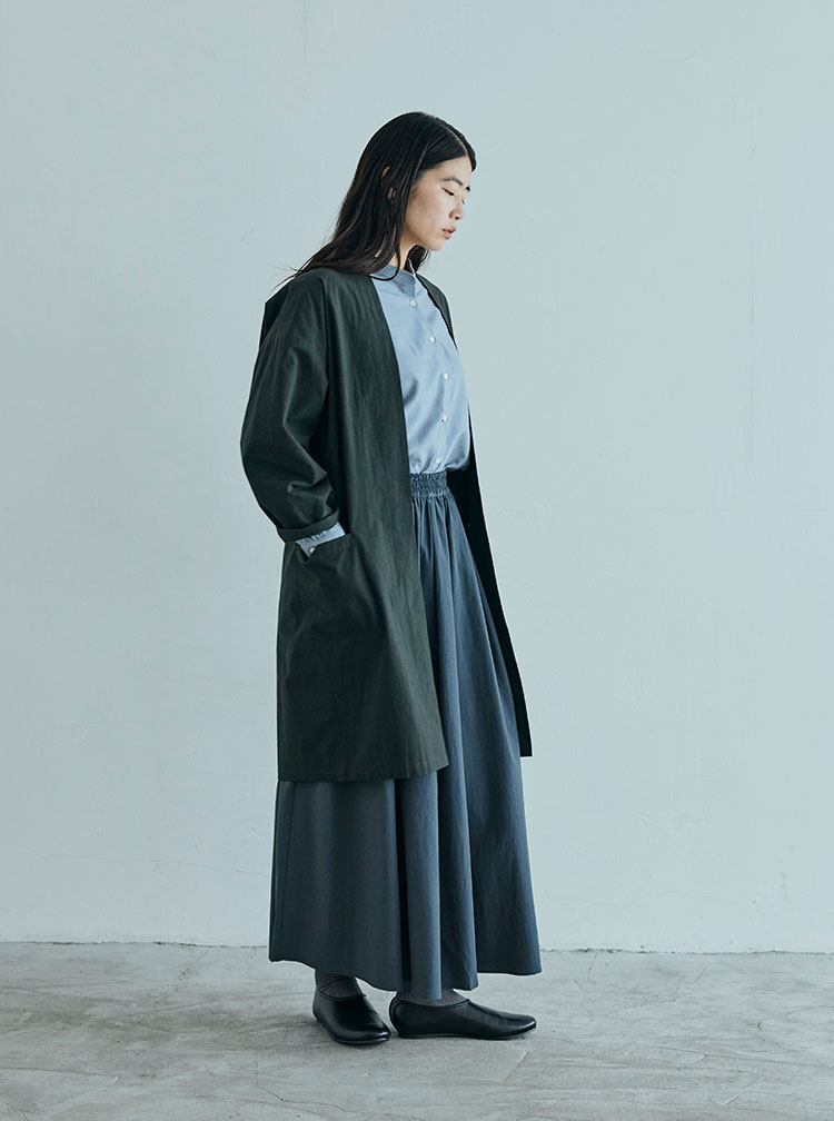 美品✨中川政七商店 はっぴコート ロングシャツ カーディガン 羽織り 美品✨中川政七商店 はっぴコート ロングシャツ カーディガン