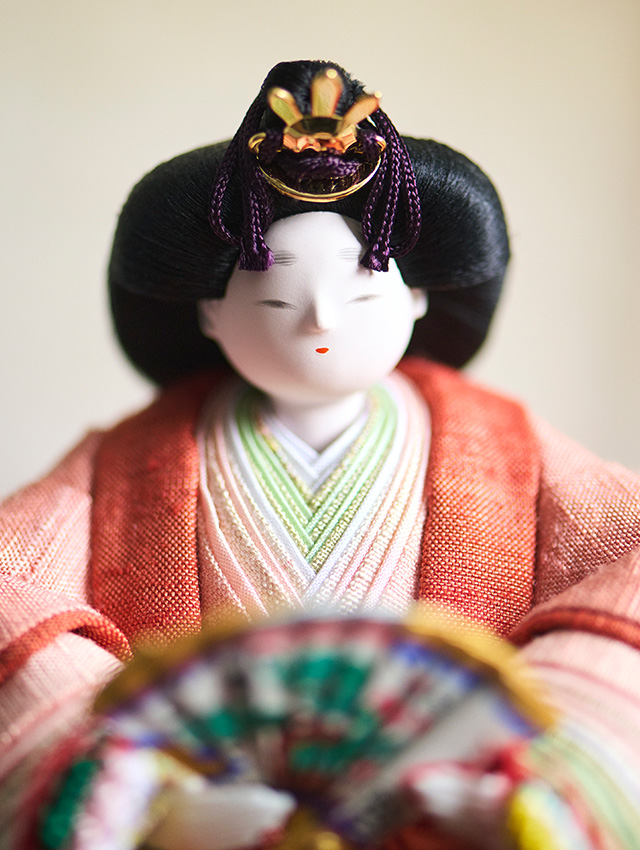 atelier shimura（アトリエシムラ） × 中川政七商店 草木染めの衣裳着雛飾り