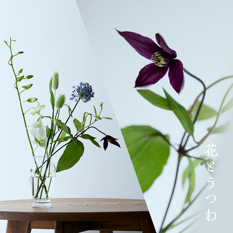 花とうつわ