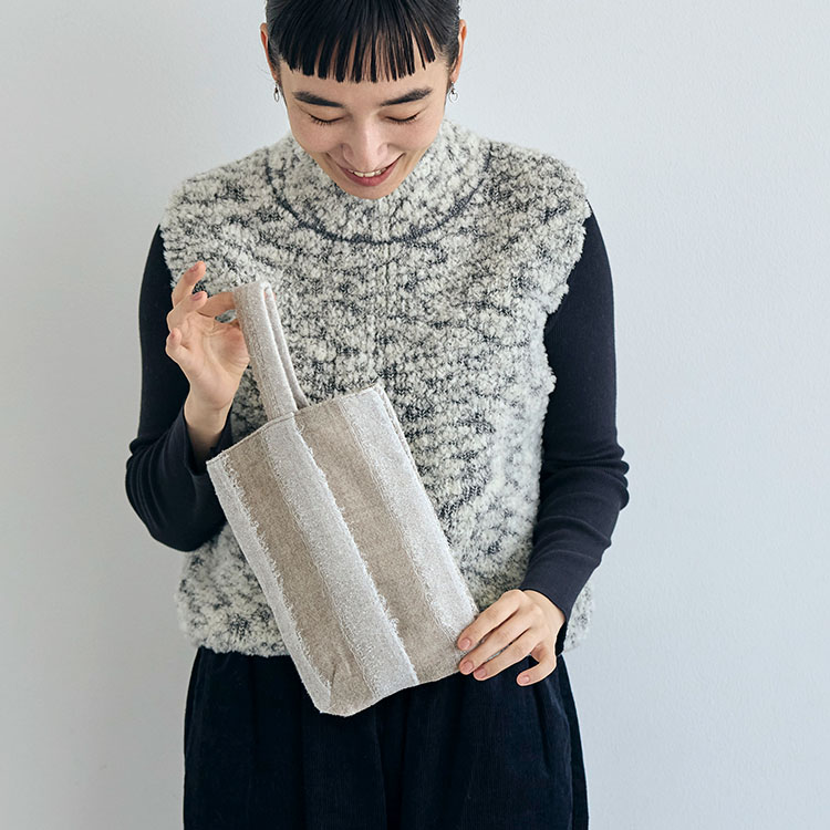 めぐり布 ミニバッグ