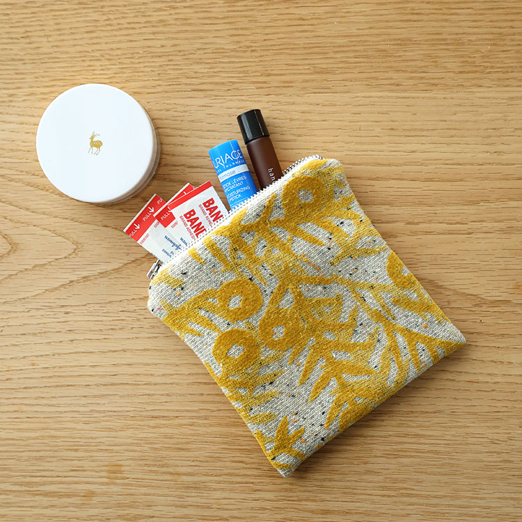 めぐり布 ポーチ