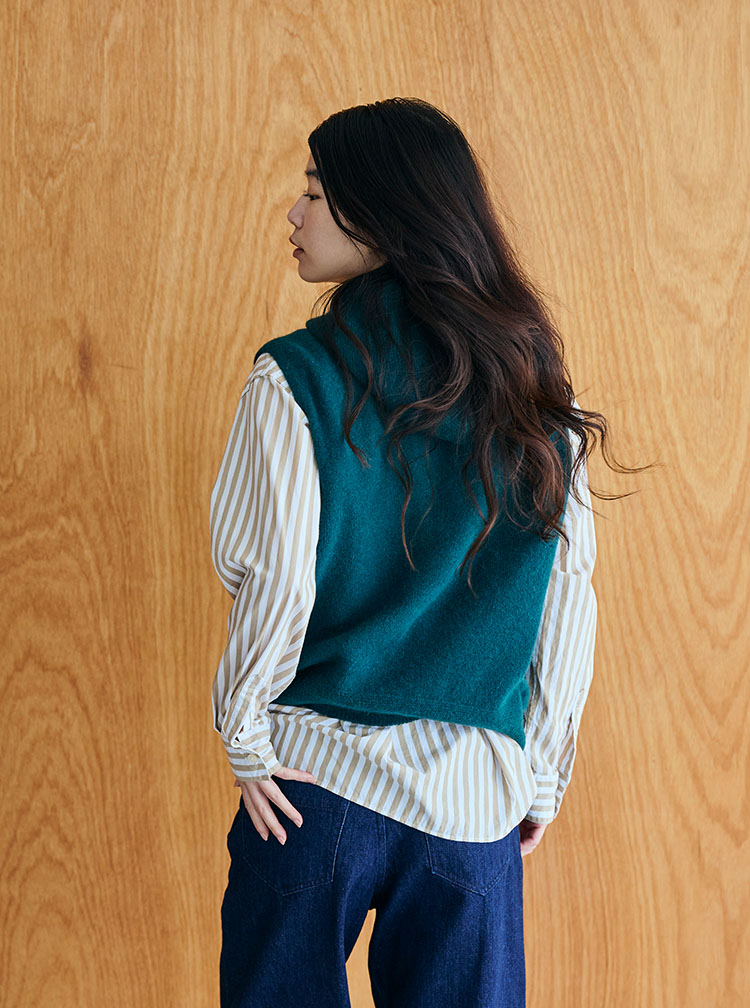 ニットを纏う コーディネートイメージ