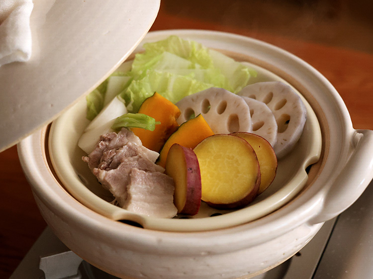 長谷園 ヘルシー蒸し鍋