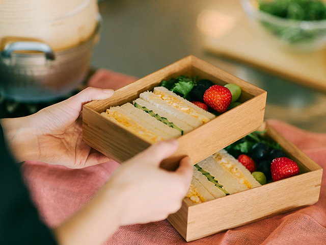 おめかし重　二段