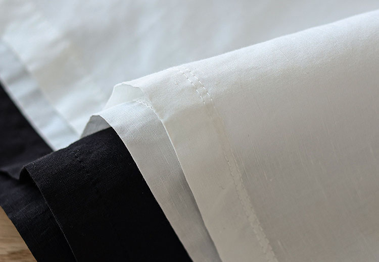 綿麻ハイネック