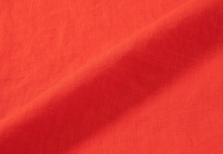 風合いのあるさらりとした麻生地