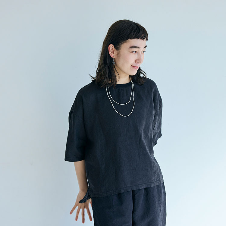 麻布Ｔシャツ　ワイド