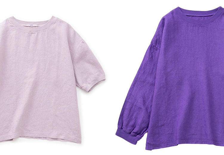 秋口にも着まわせる麻布Tシャツに長袖ができました