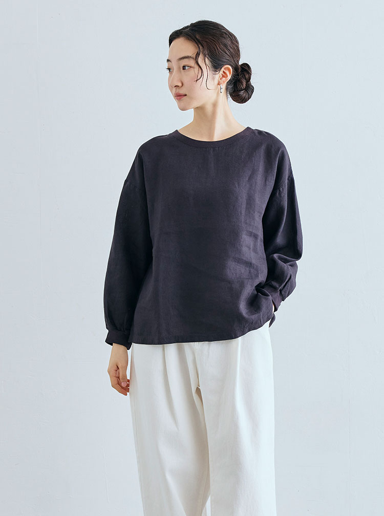 麻布Tシャツ