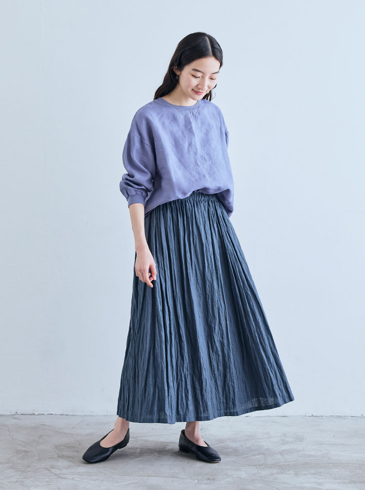 麻布Tシャツ