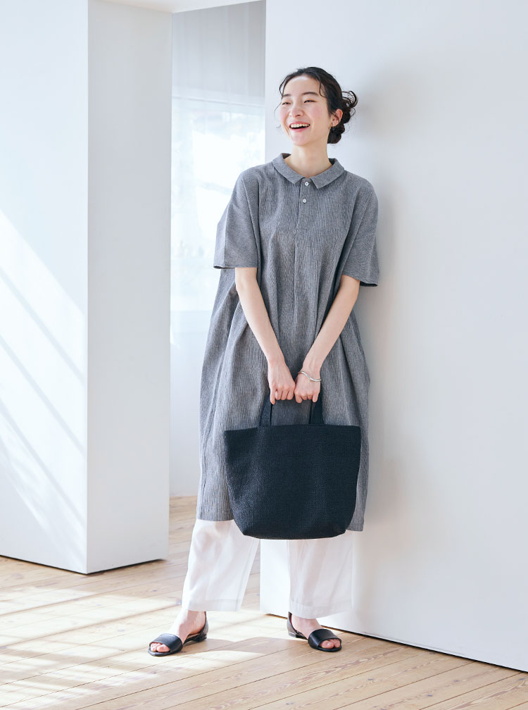 高島ちぢみ コーディネートイメージ