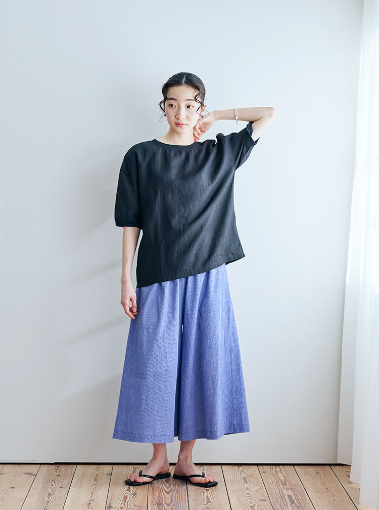 高島ちぢみ コーディネートイメージ