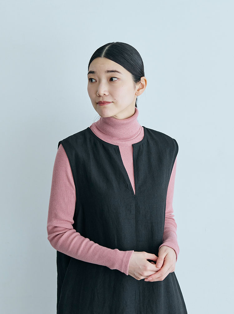 麻の高密度織 コーディネートイメージ